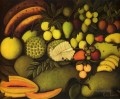 frutos Henri Rousseau Postimpresionismo Primitivismo ingenuo